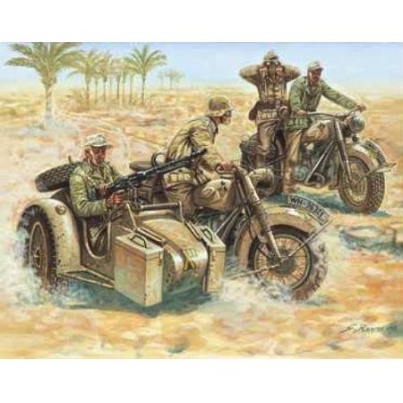 WWII German Motorcycles Italeri