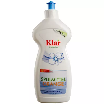 Klar EcoSensitive P�yn do mycia naczy� pomara�czowy eco 500 ml