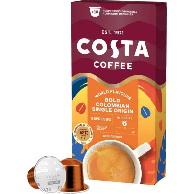 Costa Coffee Kawa w kapsu�kach Colombian Roast 10 szt.