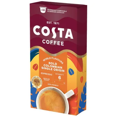 Costa Coffee Kawa w kapsu�kach Colombian Roast 10 szt.