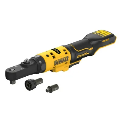 Dewalt Grzechotka 12v z adapterami 1/4" 3/8" 1/2" hex 1/4" dcf500n
