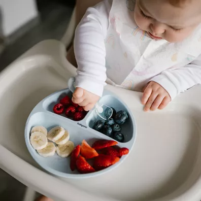 Babyono Silikonowy talerzyk z przyssawk