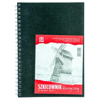 Koh-I-Noor Szkicownik A4 spirala 98 g 80 kartek