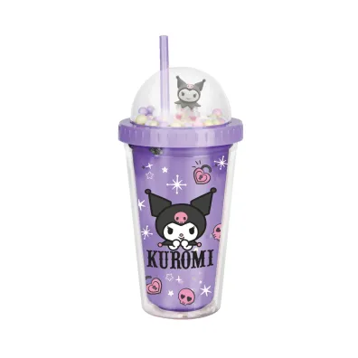 Patio Kubek z rurk� 450ml Kuromi