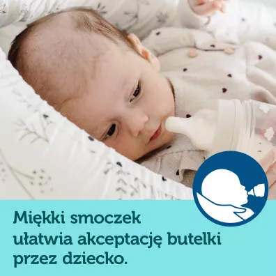 Canpol Babies Butelka szeroka antykolkowa EasyStart 240 ml