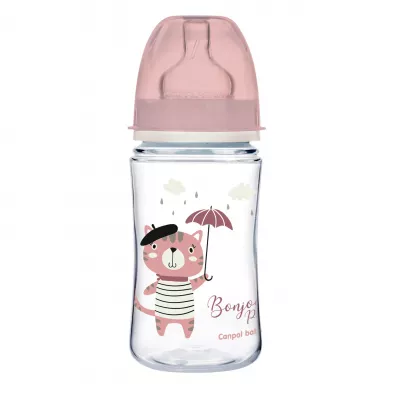 Canpol Babies Butelka szeroka antykolkowa EasyStart 240 ml