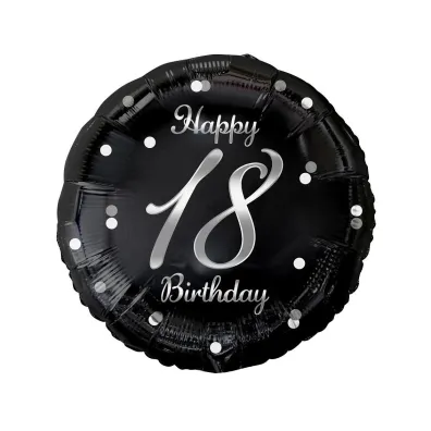 Godan Balon foliowy B&C Happy 18 Birthday 45cm