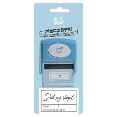 Be-Happy Gifts Piecz�tka z napisem - Znak m�ski