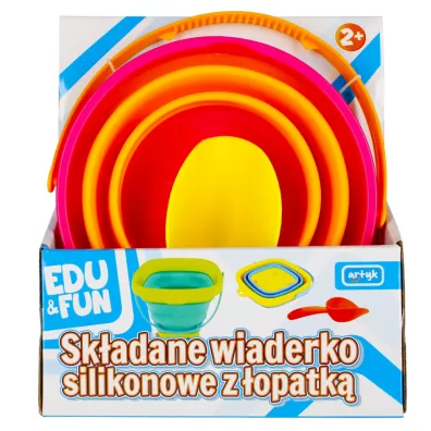 Wiaderko do piasku gumowe Edu&Fun 125843 Artyk