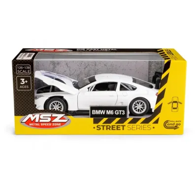 BMW M6 GT3 White Msz