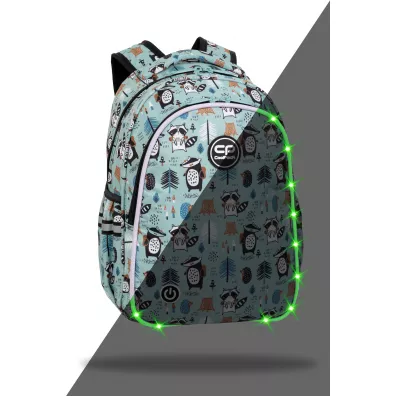 CoolPack Plecak szkolny Jimmy LED Shoppy