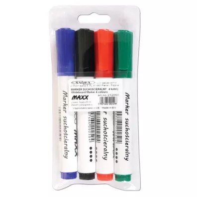 Cresco Marker sucho�cieralny Maxx 4 szt.