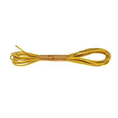 Brewis Sznurek pleciony z�oty 3m