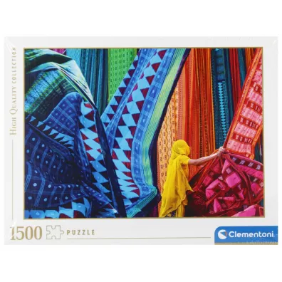 Puzzle 1500 HQ Fluttering tissues Clementoni