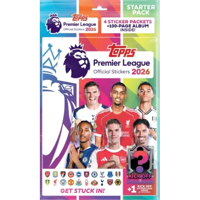 Premier League 2026 Stickers Starter Pack