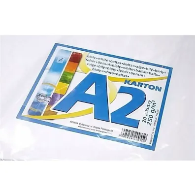 Kreska Karton A2 250 g/m2 bia�y