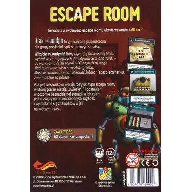 Escape Room. Atak na Londyn w.2 FoxGames