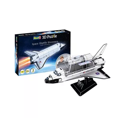 Puzzle 3D 126 el. Odkrycie promu kosmicznego Revell