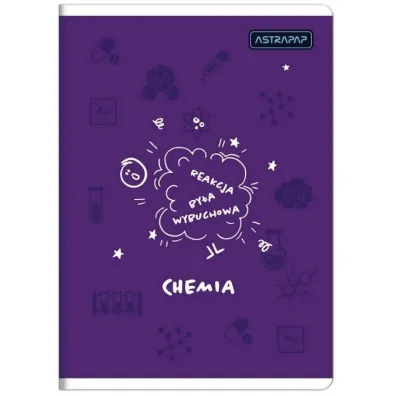 Astra Zeszyt tematyczny A5 Chemia kratka 60 kartek