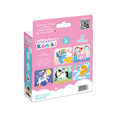 Puzzle Uk�adam Koniki Bright Junior Media