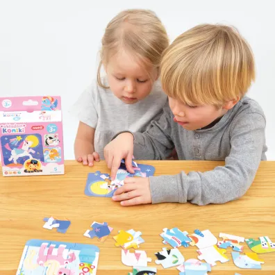 Puzzle Uk�adam Koniki Bright Junior Media