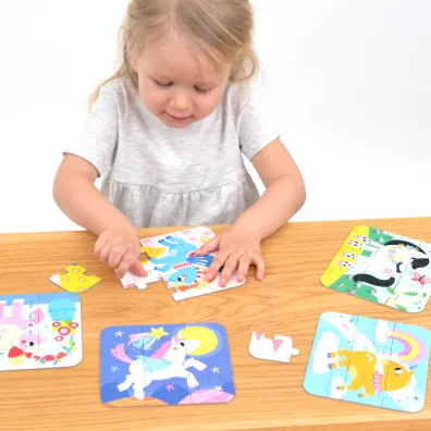 Puzzle Uk�adam Koniki Bright Junior Media