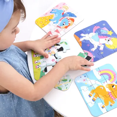 Puzzle Uk�adam Koniki Bright Junior Media