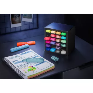 Faber-Castell Zestaw zakre�laczy 1546 prezenter na biurko 24 szt.