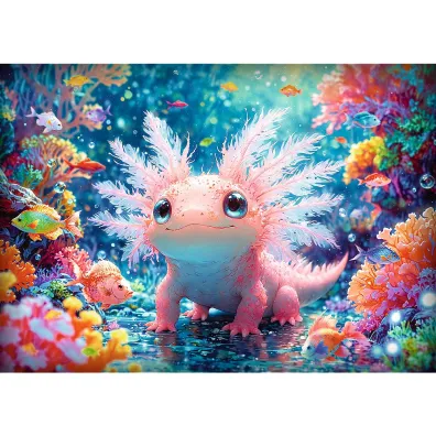 Puzzle 500 el. Aksolotl Trefl