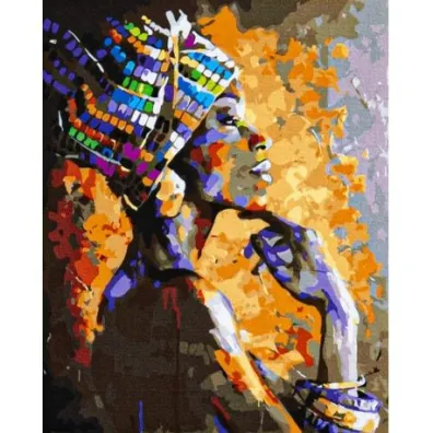 Artea Malowanie po numerach - Afryka�ska dusza 40x50cm