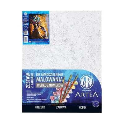 Artea Malowanie po numerach - Afryka�ska dusza 40x50cm