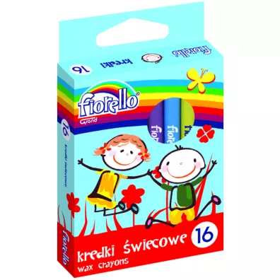 Fiorello Kredki �wiecowe 16 szt.
