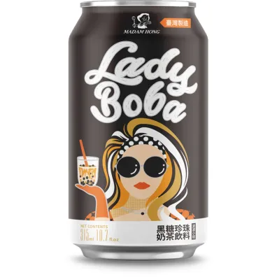 Madam Hong Bubble tea brown sugar 315 ml