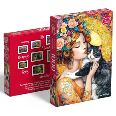 Puzzle 1000 el. Beauty and the Beast CherryPazzi