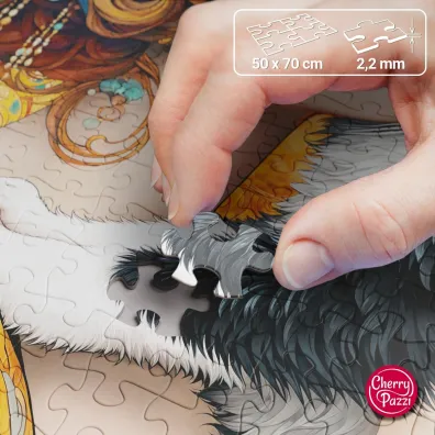 Puzzle 1000 el. Beauty and the Beast CherryPazzi