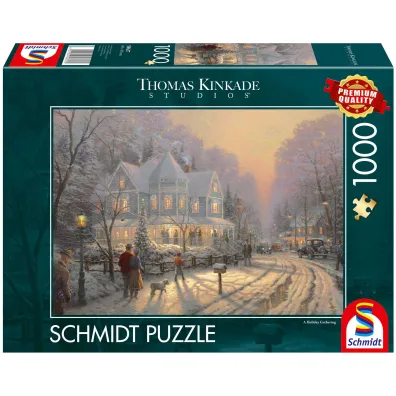 Puzzle PQ 1000 el. �wi�teczne spotkanie Schmidt
