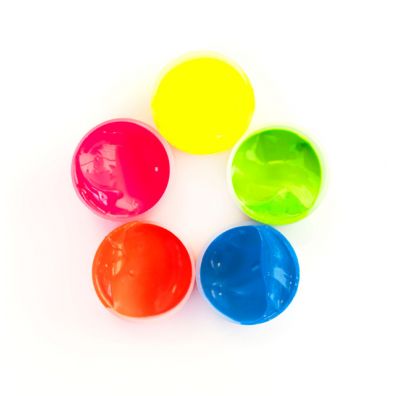 Kreatywne Zabawy Zestaw barwnikw 5 kolorw po 10ml fluo