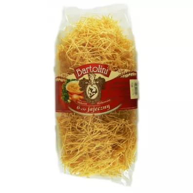 Bartolini Makaron 6-jajeczny krajanka cienka 400 g
