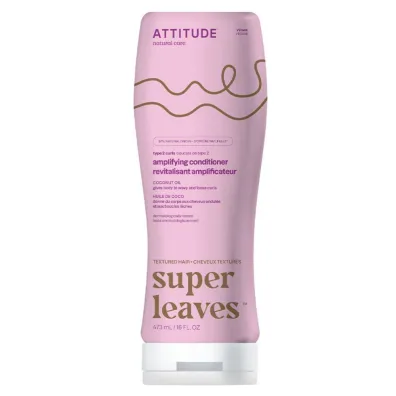 Attitude SUPER LEAVES, Od�ywka do w�os�w kr�conych, nadaj�ca obj�to��, z olejem kokosowym 473 ml