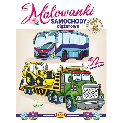 Samochody ci�arowe. Malowanki - seria z misiem - Ernest B��dowski, W�odzimierz Kruszewski