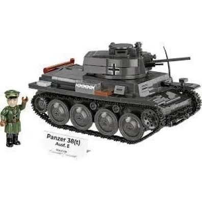 Klocki Historical Collection WWII Panzer 38(T)/CKD LT VZ.38 690 el.