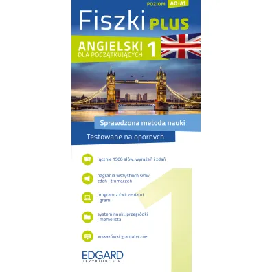 Fiszki plus. Angielski dla pocz�tkuj�cych. Poziom A0-A1