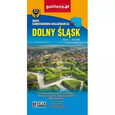 Dolny �l�sk. Mapa samochodowo-krajoznawcza 1:250 000