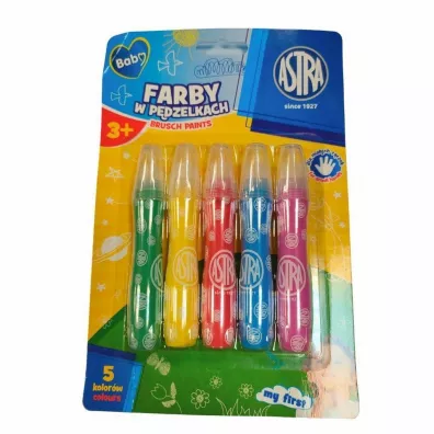 Astra Farba w p�dzelkach 5 kolor�w