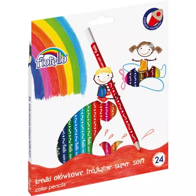 Fiorello Kredki Super Soft 24 szt.