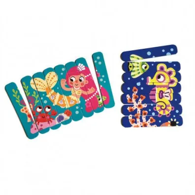 Puzzle sticks 16 el. Morze Roter Kafer
