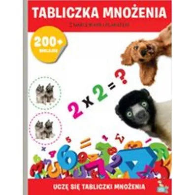 Tabliczka mno�enia z naklejkami i plakatem - Ma�gorzata Ewa  Skibi�ska