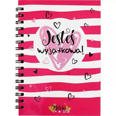 Be-Happy Gifts Notes na sprynie Jeste wyjtkowa!