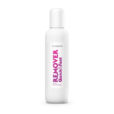 Claresa Remover Quick & Fast aceton do usuwania hybryd 100 ml