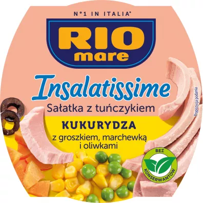 Rio Mare Insalatissime Sa�atka z kukurydz� i tu�czykiem 160 g